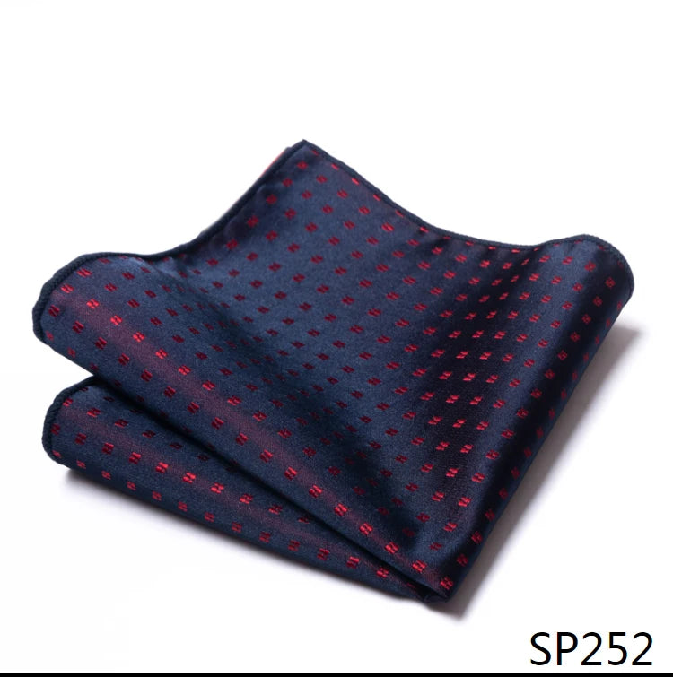 Gentleman’s Floral Elegance Pocket Square