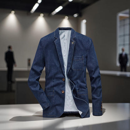 Urban Executive Denim Blazer