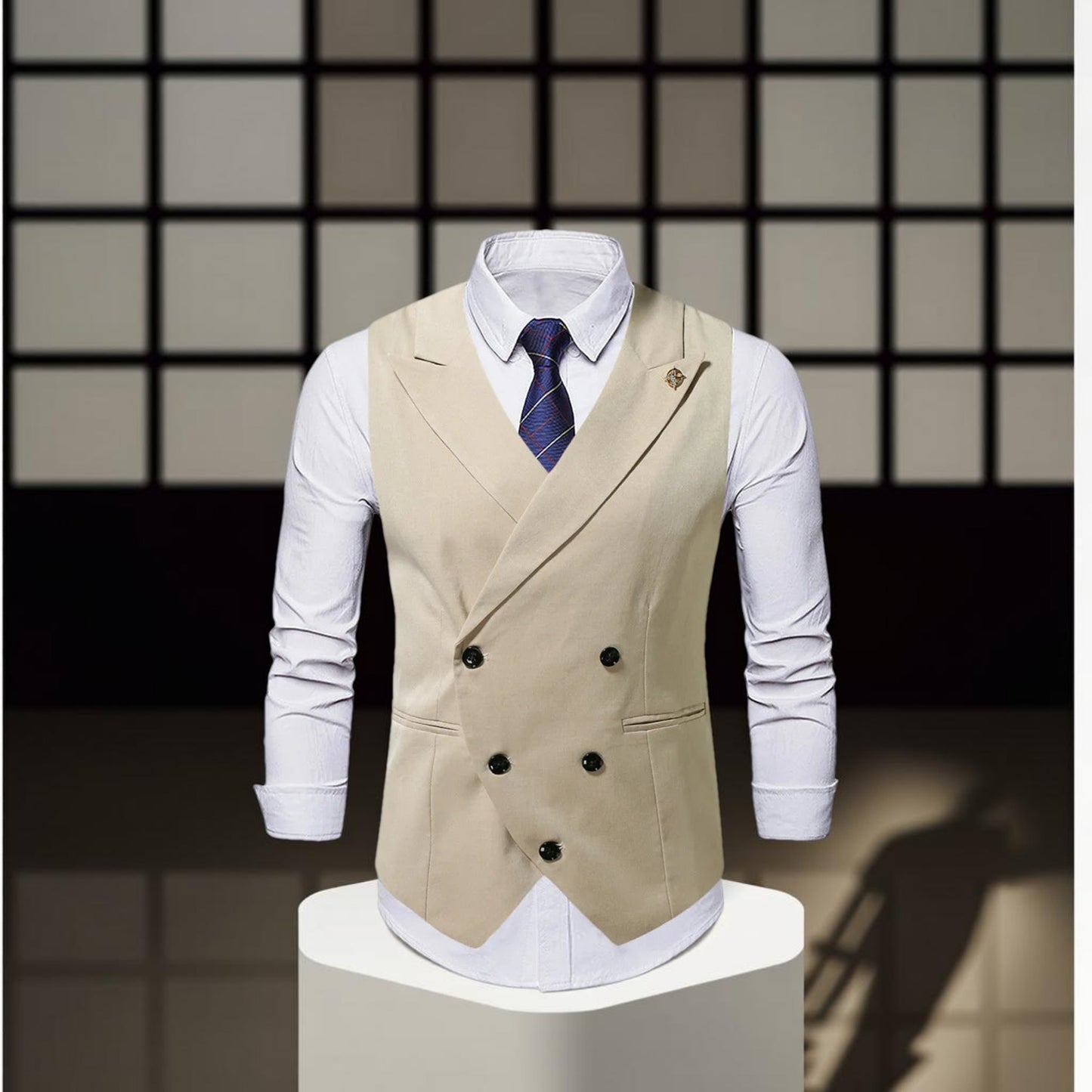 Gentleman’s Choice Black Suit Vest