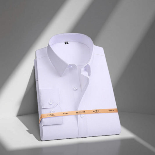 Premium Blend Men’s Long Sleeve Business Shirt