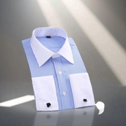 Formal Long Sleeve with Cufflink Detail