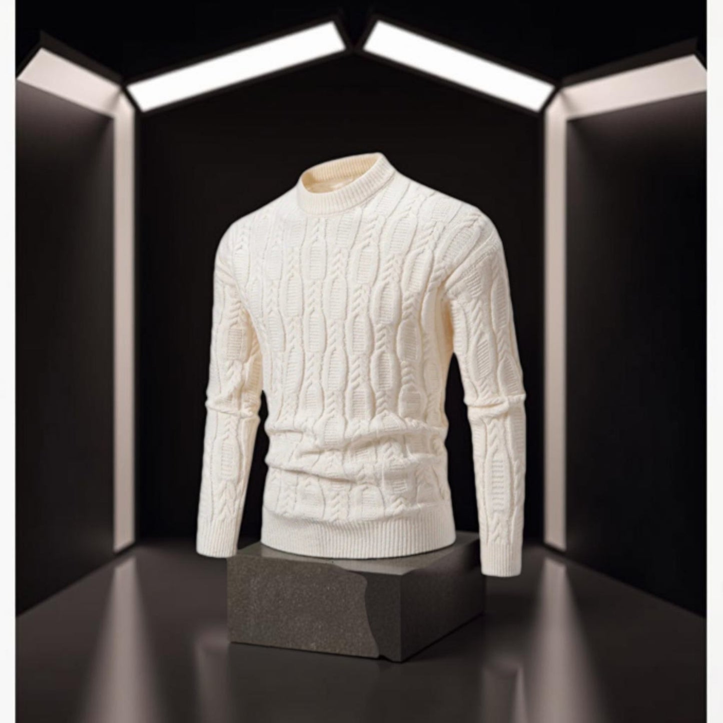 Autumn Mock Turtleneck Sweater