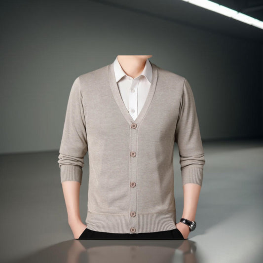 Men’s Seasonal Fleece Cardigan Jacket