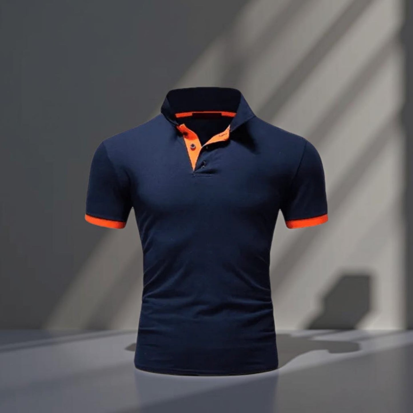 Premium Lapel Stitching T-Shirt