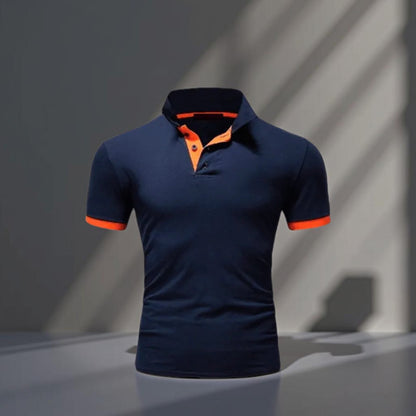 Premium Lapel Stitching T-Shirt