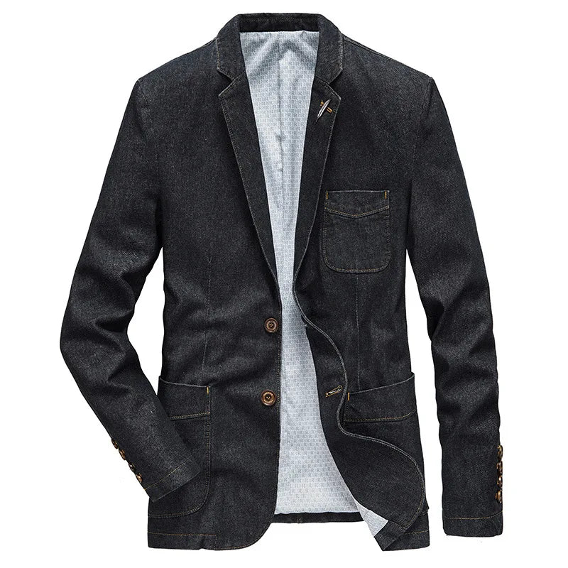 Urban Executive Denim Blazer
