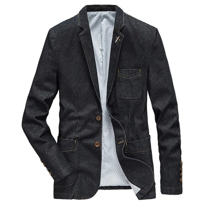 Urban Executive Denim Blazer