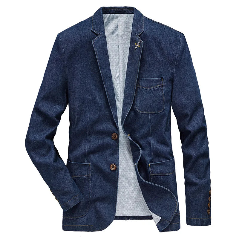 Urban Executive Denim Blazer
