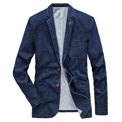 Urban Executive Denim Blazer