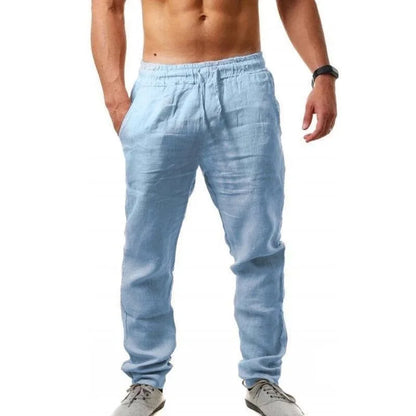 PureComfort™ Solid Linen Blend Pants