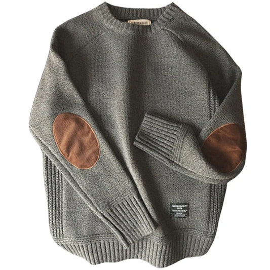 Men’s Luxe Patchwork Pullover