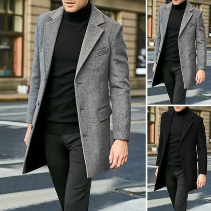 Gentleman’s British Wool Overcoat