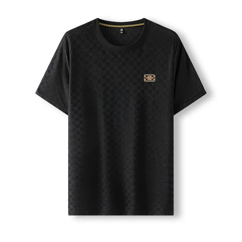 Men’s Classic Round Neck Badge T-Shirt