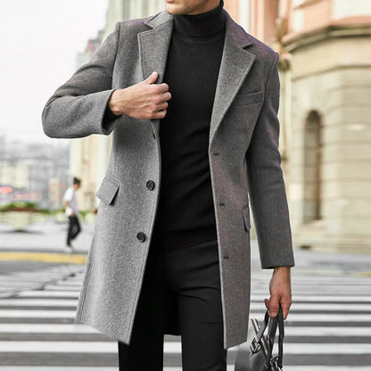 Gentleman’s British Wool Overcoat