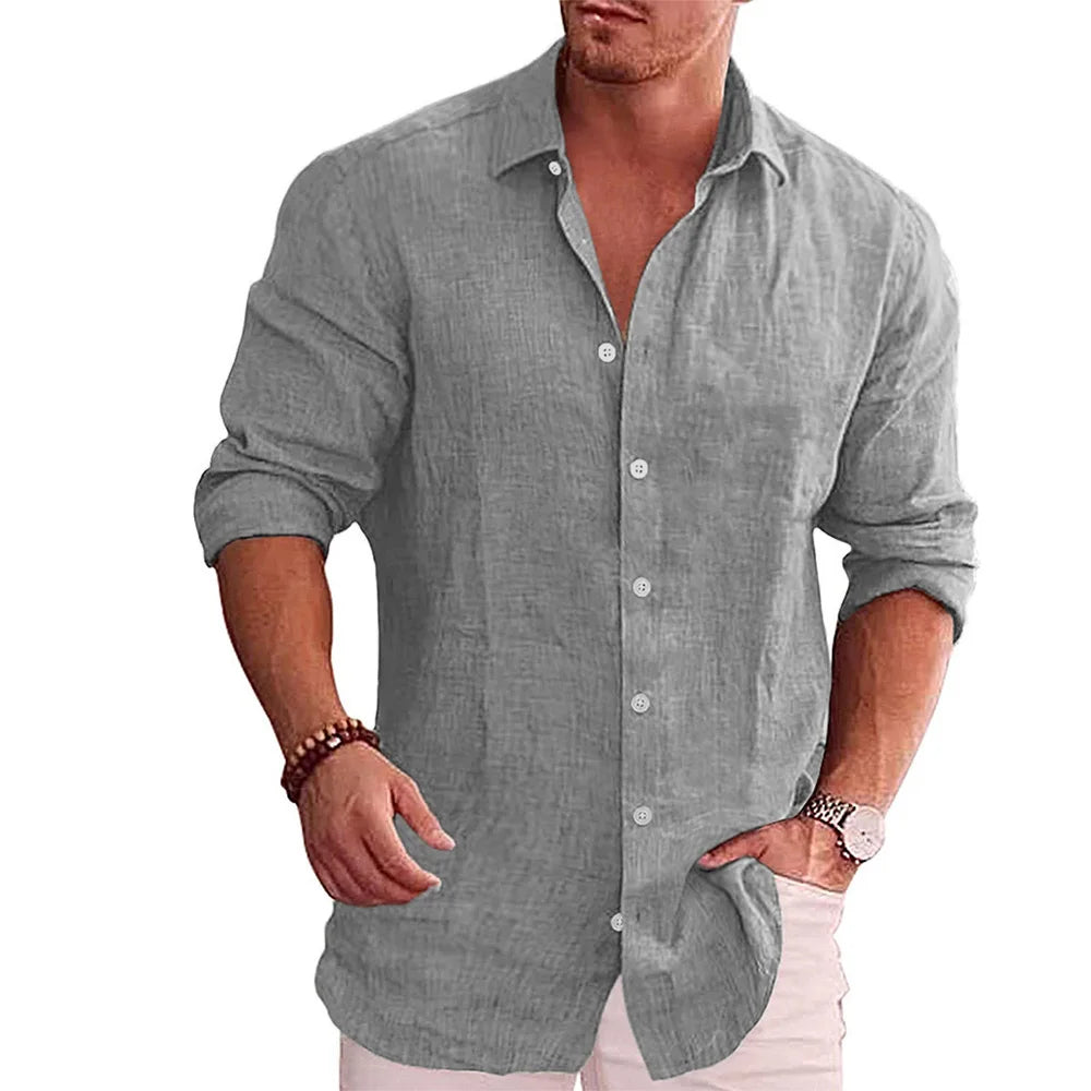 NaturFit Cotton Linen Shirt