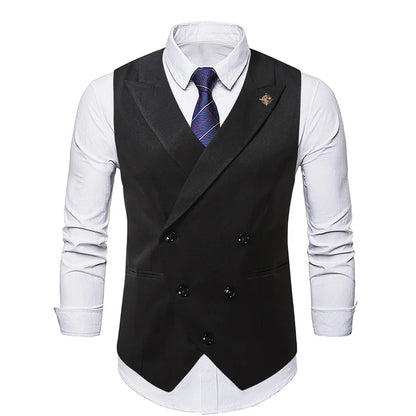 Gentleman’s Choice Black Suit Vest