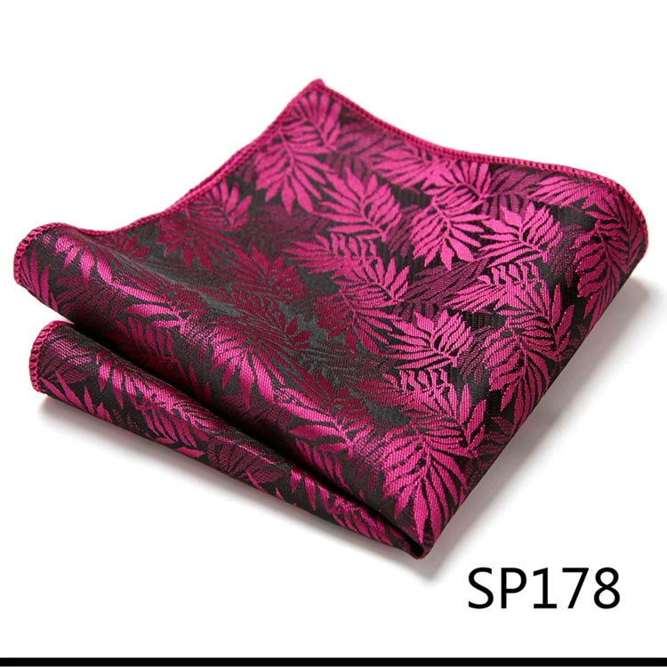 Blush Heritage – Classic Silk Office Pocket Square