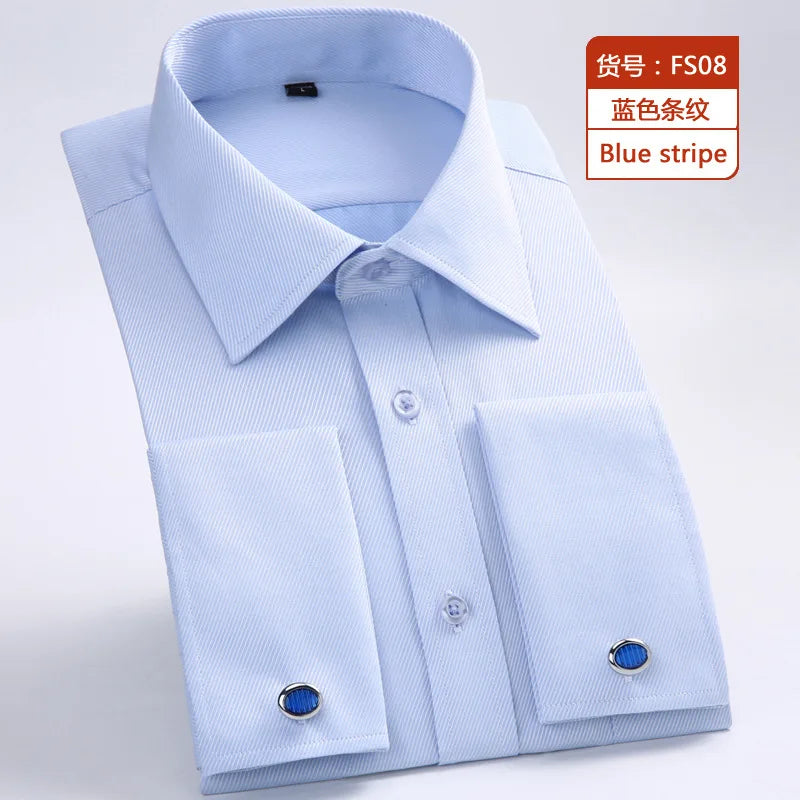 Formal Long Sleeve with Cufflink Detail