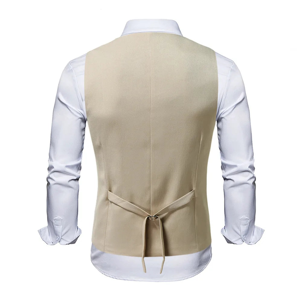 Gentleman’s Choice Black Suit Vest
