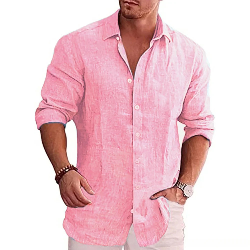 NaturFit Cotton Linen Shirt