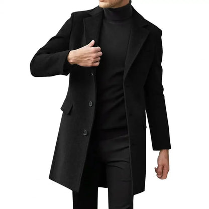 Gentleman’s British Wool Overcoat