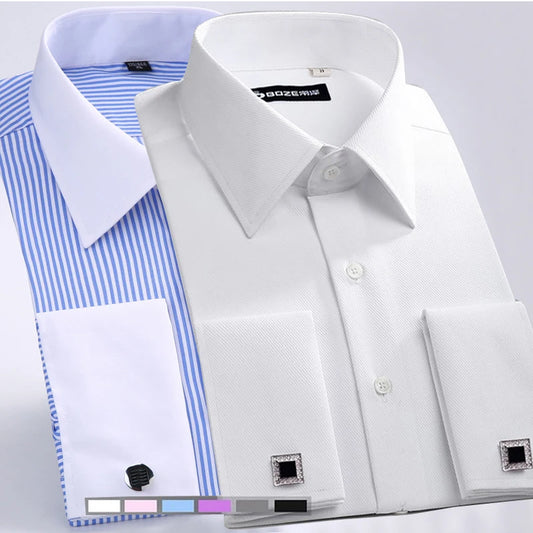 Formal Long Sleeve with Cufflink Detail