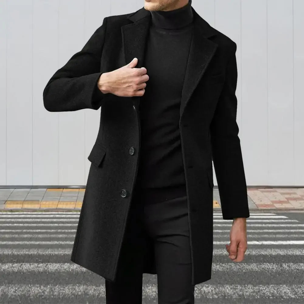 Gentleman’s British Wool Overcoat
