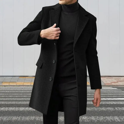 Gentleman’s British Wool Overcoat