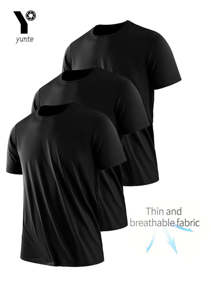 AirFlow Breathable Training Tee – 3 Pieces