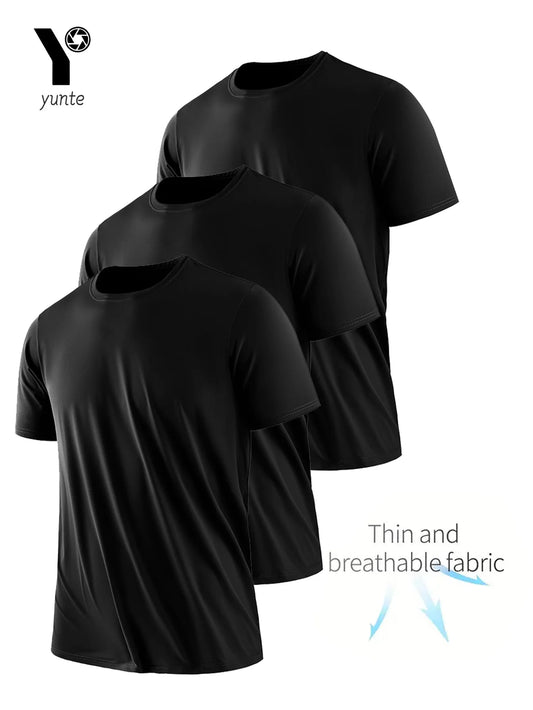 AirFlow Breathable Training Tee – 3 Pieces