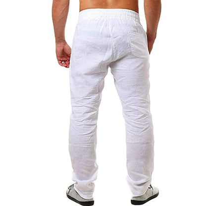PureComfort™ Solid Linen Blend Pants
