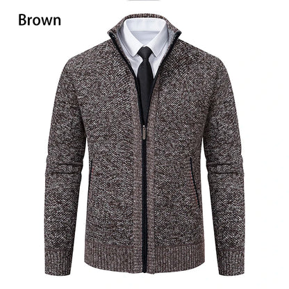 Men’s Knitted Sweater Cardigan – Warm & Comfort - Imperial