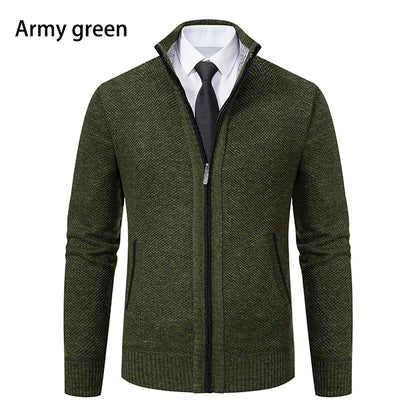 Men’s Knitted Sweater Cardigan – Warm & Comfort - Imperial