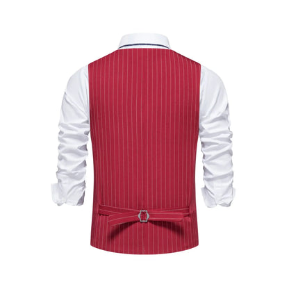 Elite Plaid Suit Vest for Men