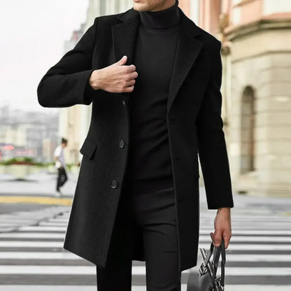 Gentleman’s British Wool Overcoat
