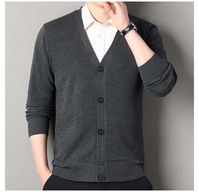 Men’s Seasonal Fleece Cardigan Jacket