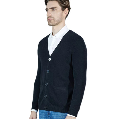 Men’s Merino Wool Knit Cardigan