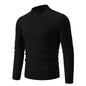 Men’s Luxe Half-Neck Knit Sweater