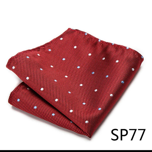 Blush Heritage – Classic Silk Office Pocket Square
