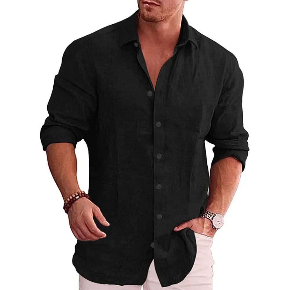 NaturFit Cotton Linen Shirt