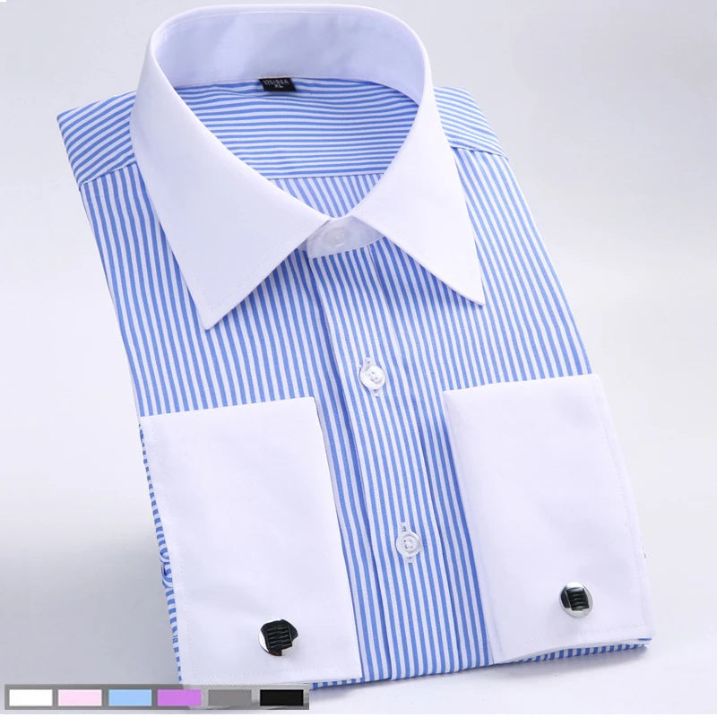 Formal Long Sleeve with Cufflink Detail
