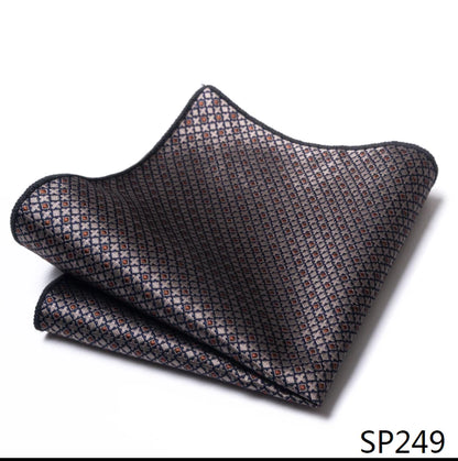 Gentleman’s Floral Elegance Pocket Square