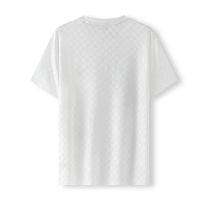 Men’s Classic Round Neck Badge T-Shirt