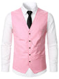 Stripped Elegance Men’s Suit Vest