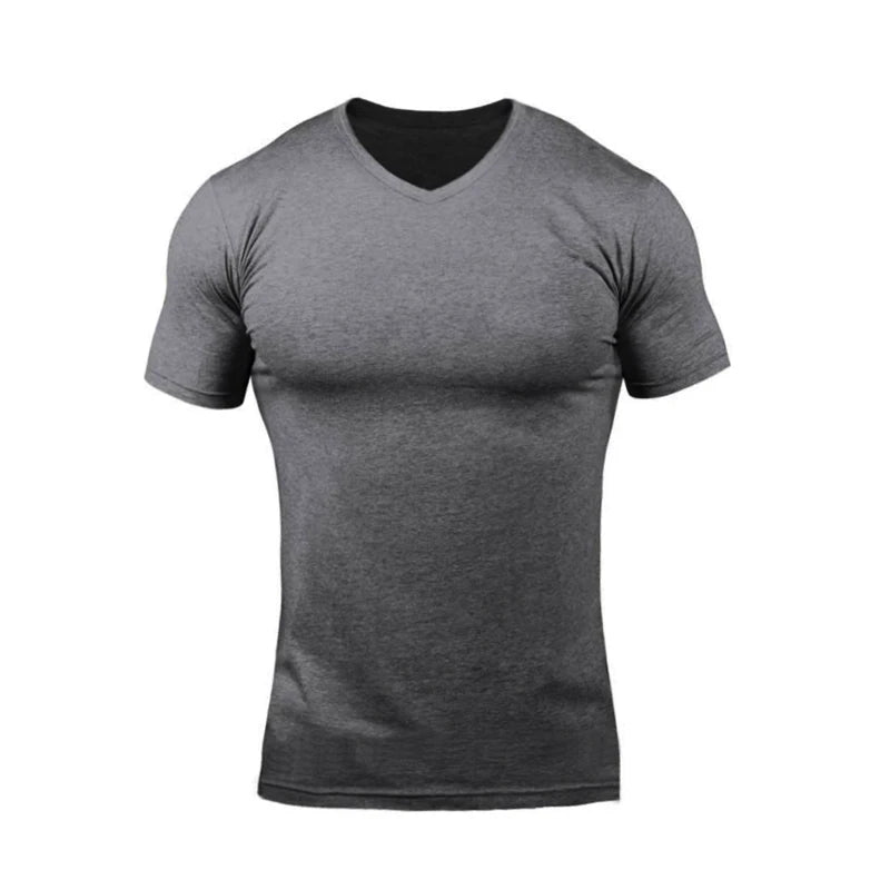 Men’s Summer V-Neck Training T-Shirt