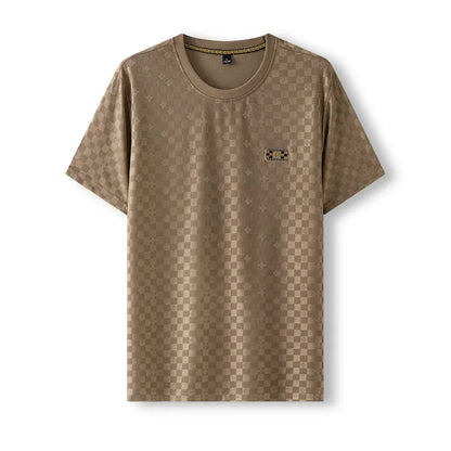 Men’s Classic Round Neck Badge T-Shirt