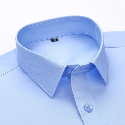 Premium Blend Men’s Long Sleeve Business Shirt