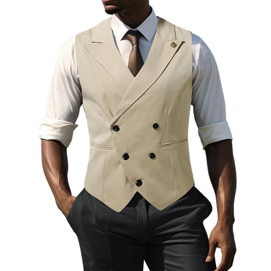Gentleman’s Choice Black Suit Vest