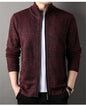 Men’s Premium Stand Collar Sweater Jacket