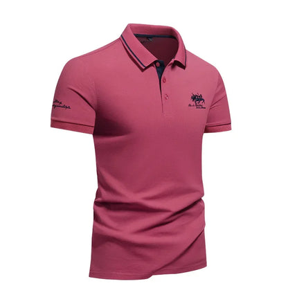 Signature Embroidered Polo – Short Sleeve - Imperial